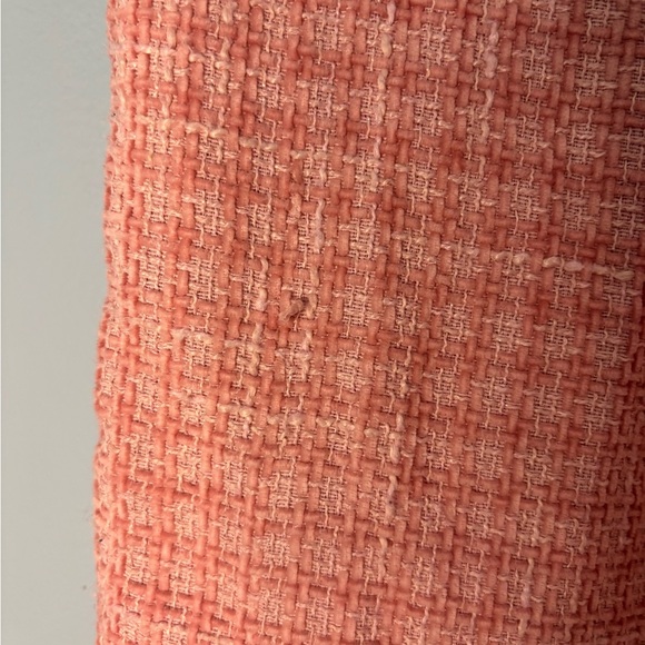 Cider Pants Womens Large Pink Tweed Wide Leg Flare Trousers High Rise Retro - Picture 6 of 6